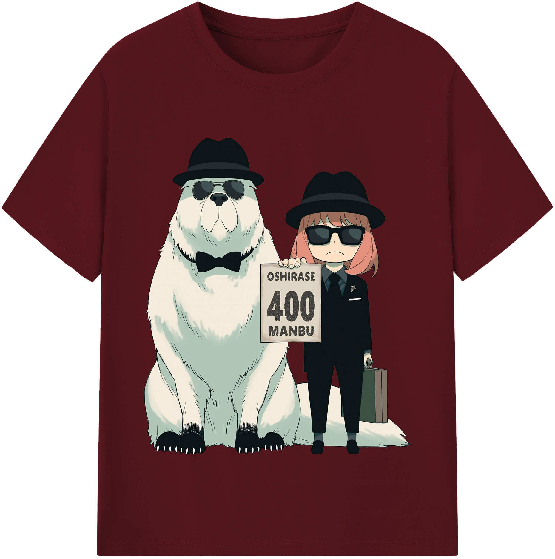 （画像用） SPY×FAMILY间谍家家酒 綿100％半袖Tシャツ（フロントプリント）
